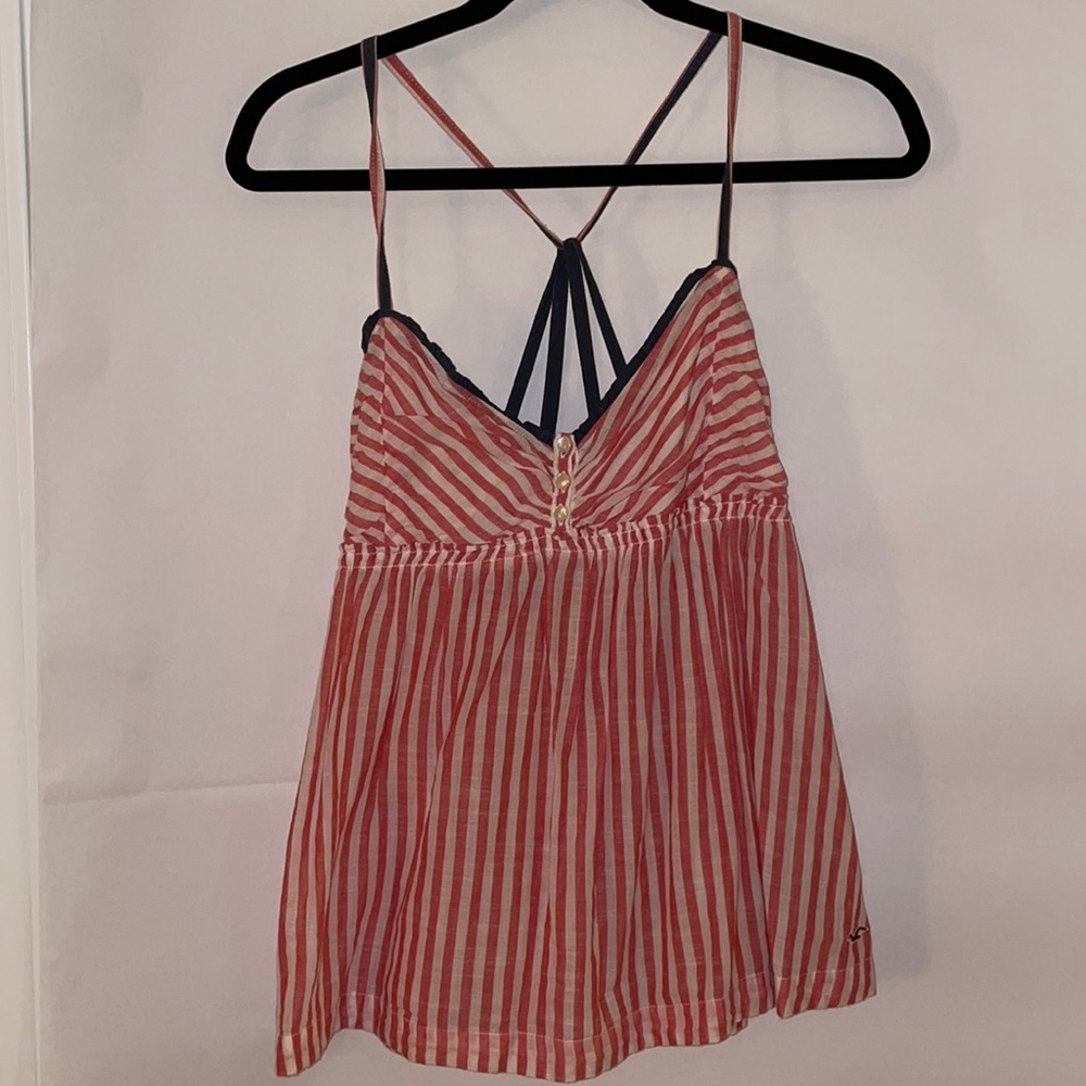 Hollister Striped Casual Tank